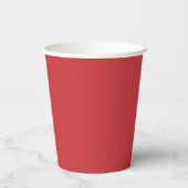 Will Scarlet Paper Cup Papieren Bekers (Achterkant)