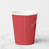 Will Scarlet Paper Cup Papieren Bekers (Rechts)
