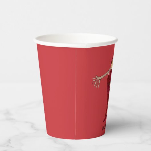Will Scarlet Paper Cup Papieren Bekers (Rechts)
