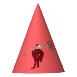 Will Scarlet Party Hat Feesthoedjes