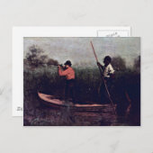 Will Schuster en Blackman gaan schieten Briefkaart (Voorkant / Achterkant)