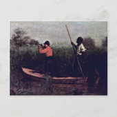 Will Schuster en Blackman gaan schieten Briefkaart (Voorkant)