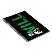 Will spiral notebook notitieboek (Rechterzijde)