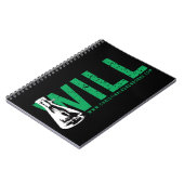 Will spiral notebook notitieboek (Linkerzijde)