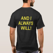 WILL T-SHIRT (Achterkant)