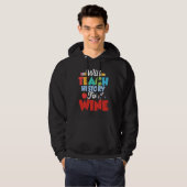 Will Teach History For Wine History Teacher Educat Hoodie (Voorkant volledig)