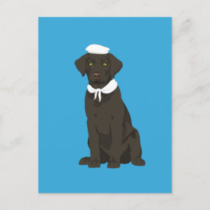Will the Brown Labrador Retriever Briefkaart