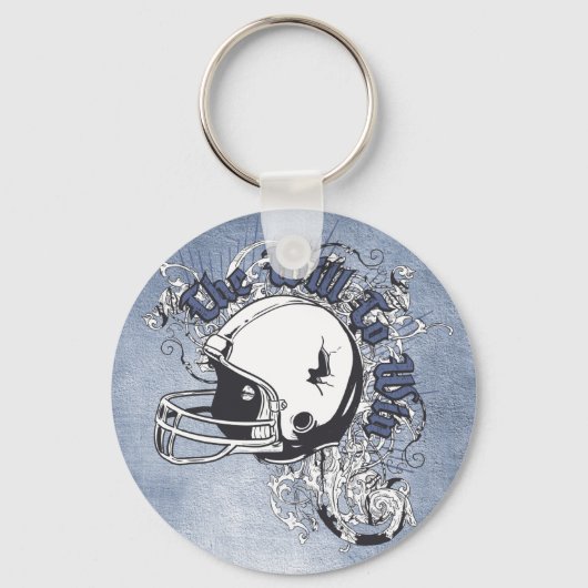 Will to Win Football Sleutelhanger (Voorkant)