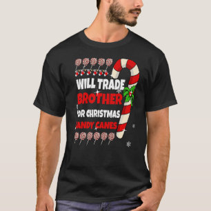 Will Trade Brother voor kerstsnoeprietjes Siste T-shirt