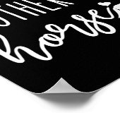 Will Trade Brother voor Paard Grappig Paard Liefhe Poster (Hoek)