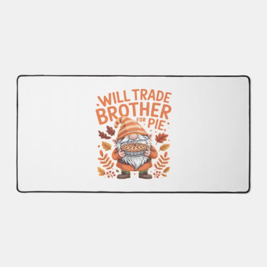 Will Trade Brother voor taart kabouters Thanksgivi Bureaumat (Voorkant)
