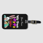 Will Trade Papa for Easter Eggs Bagagelabel (Voorkant (horizontaal))