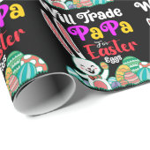 Will Trade Papa for Easter Eggs Cadeaupapier (Rol Hoek)