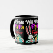 Will Trade Papa for Easter Eggs Mok (Voorkant links)