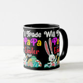 Will Trade Papa for Easter Eggs Mok (Voorkant rechts)