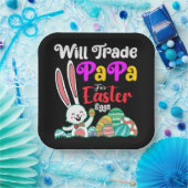 Will Trade Papa for Easter Eggs Papieren Bordje (Feest)