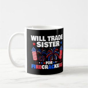 Will Trade Sister voor voetzoekers 4 juli Koffiemok