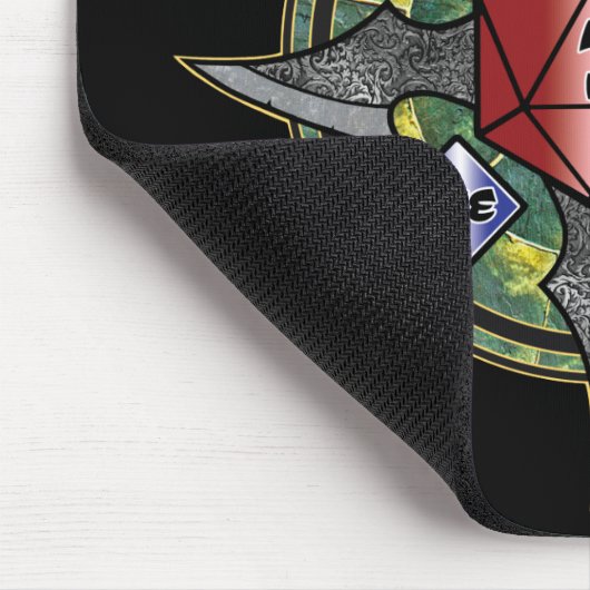 Will van de Dice-mousepad Muismat (Hoek)