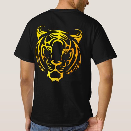 Will van de tijger t-shirt (Achterkant)