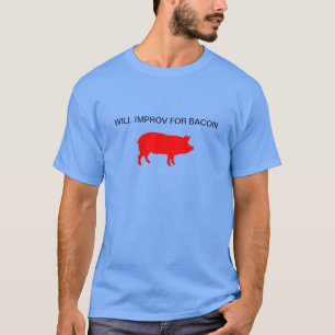 Will verbetert Bacon T-shirt