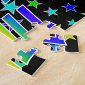 "WILL" Voornaam, gefun "HAPPY BIRTHDAY" Legpuzzel (Zijkant)