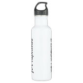 Will Workout for Cupcakes Water Bottle Waterfles (Voorkant)