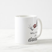 Will X-Ray voor Donuts Koffiemok (Voorkant rechts)