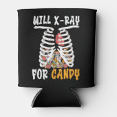 Will Xray Snoep Halloween Skelet Radiologie Blikjeskoeler (Voorkant)