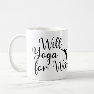 Will Yoga voor wijn Koffiemok