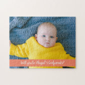 Will You Be Godouders Proposal with Photo Legpuzzel (Horizontaal)