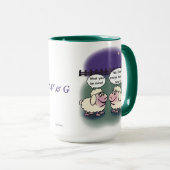 Will You Be Mine Valentine's Large Mug Mok (Voorkant rechts)