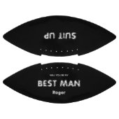 Will You Be My Best Man Proposal Football (Panelen)