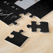 Will you be my Bridesmaid Minimalist Photo Modern Legpuzzel (Zijkant)