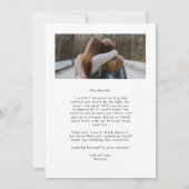 Will you be my Bridesmaid Minimalist Photo Script (Achterkant)