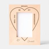 Will You Be My Bridesmaid Photo Frame Gegraveerde Lijstjes (Voorkant)