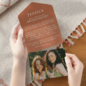 Will You Be My Bridesmaid Proposal Letter Photo All In One Uitnodiging