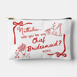 Will you be my Chief Bridesmaid Proposal  Etui