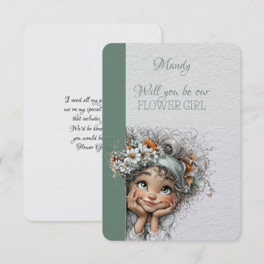 Will You Be My Flower Girl (Voorkant / Achterkant)