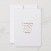 Will You Be My Flower Girl (Achterkant)