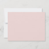 Will You Be My Flower Girl? Pink Roses & Doves (Achterkant)