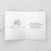 Will You Be My Flower Girl Proposal Kaart (Binnen)