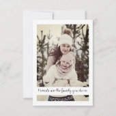 Will You Be My Flower Girl Quote Photo Proposal (Voorkant)