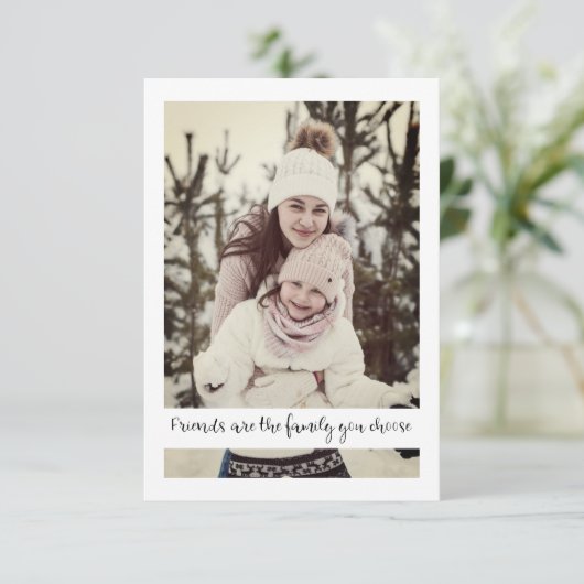 Will You Be My Flower Girl Quote Photo Proposal (Staand voorkant)