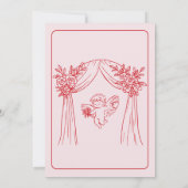 Will You Be My Galentine? Galentine Day's Party Kaart (Achterkant)