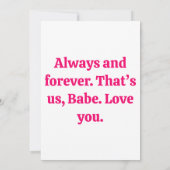 Will You Be My Gnomie - Valentijnsdag Kaart (Achterkant)