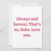 Will You Be My Gnomie - Valentijnsdag Kaart (Achterkant)