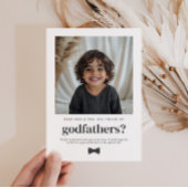 Will You Be My Godfathers Photo Proposal Kaart