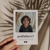 Will You Be My Godfathers Photo Proposal Kaart