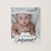 Will You Be My Godouders Photo Legpuzzel (Verticaal)