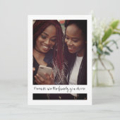 Will You Be My Maid of Honor Quote Photo Proposal (Staand voorkant)
